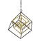 Z-Lite Euclid 3 Light Chandelier, Olde Brass + Bronze 457-3OBR-BRZ - alternate 6